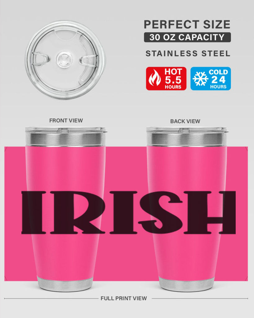 Irish Style 77#- St Patricks Day- Tumbler