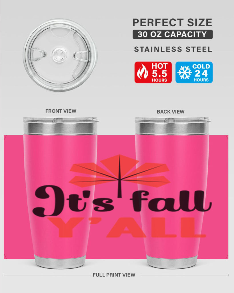Its fall yall 373#- fall- Tumbler
