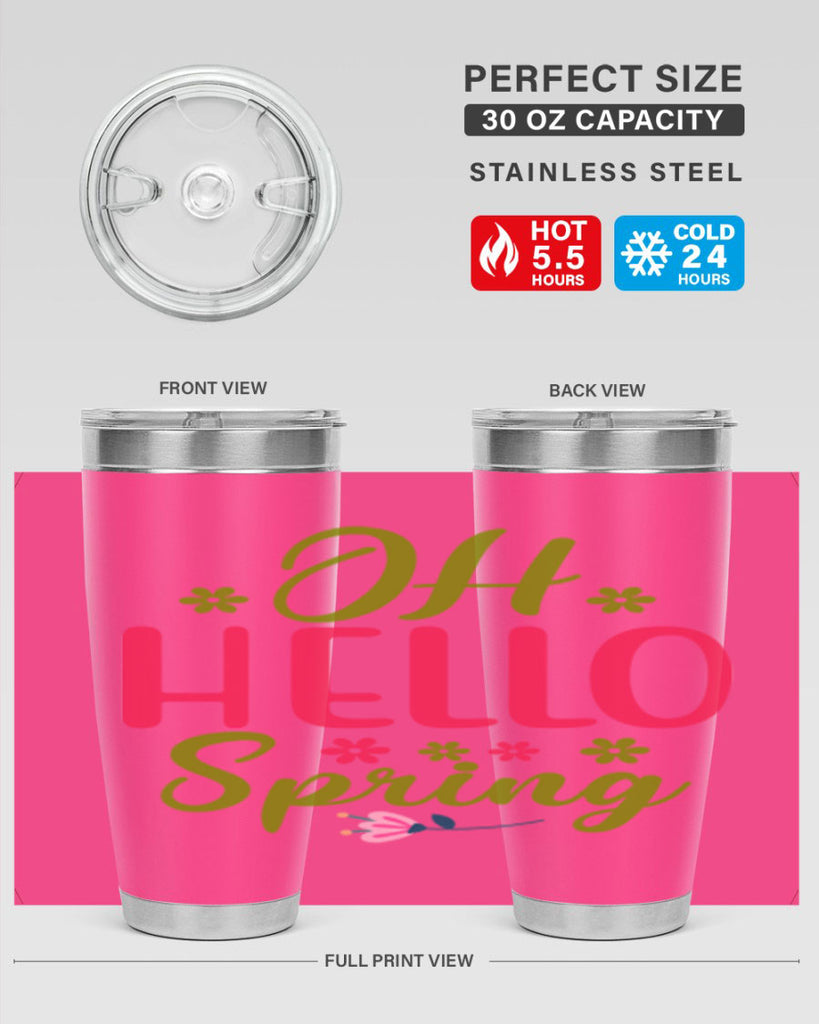 Oh Hello Spring 360#- spring- Tumbler