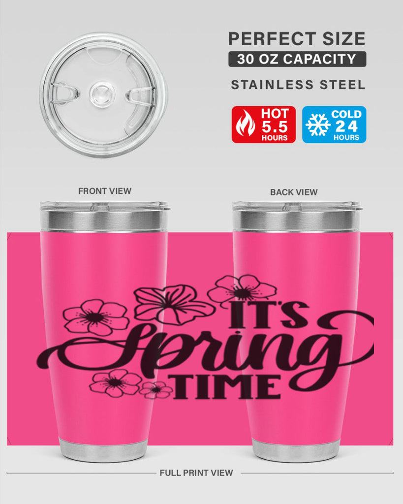 PNG_It's Spring Time394#- spring- Tumbler