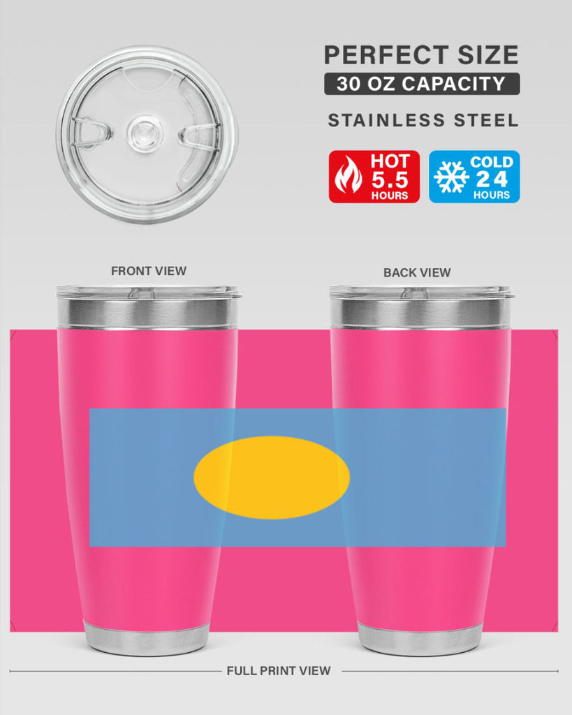 Palau 65#- world flags- Tumbler