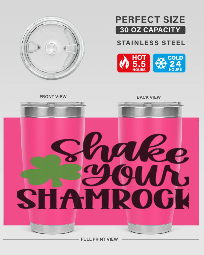 Shake Your Shamrock Style 33#- St Patricks Day- Tumbler
