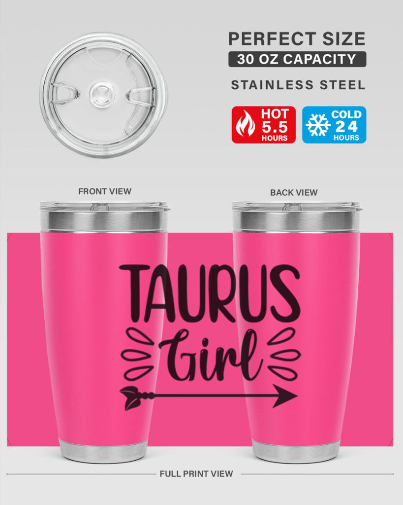 Taurus girl 500#- zodiac- Tumbler