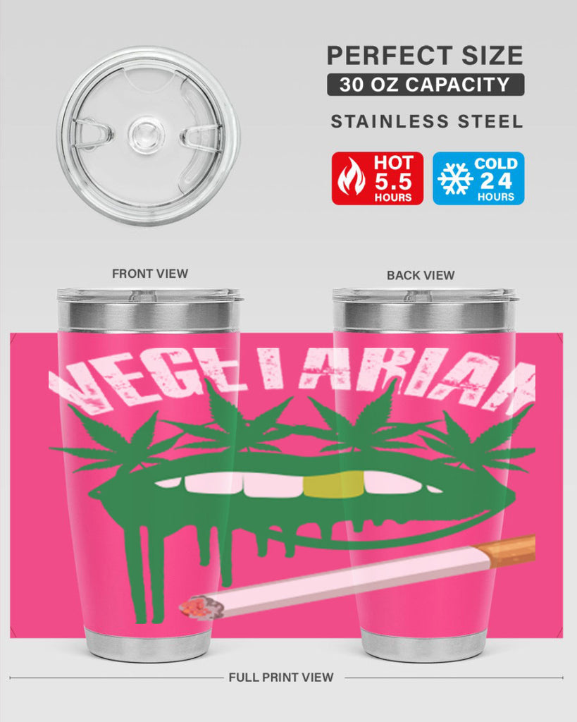 Vegetarian 270#- marijuana- Tumbler