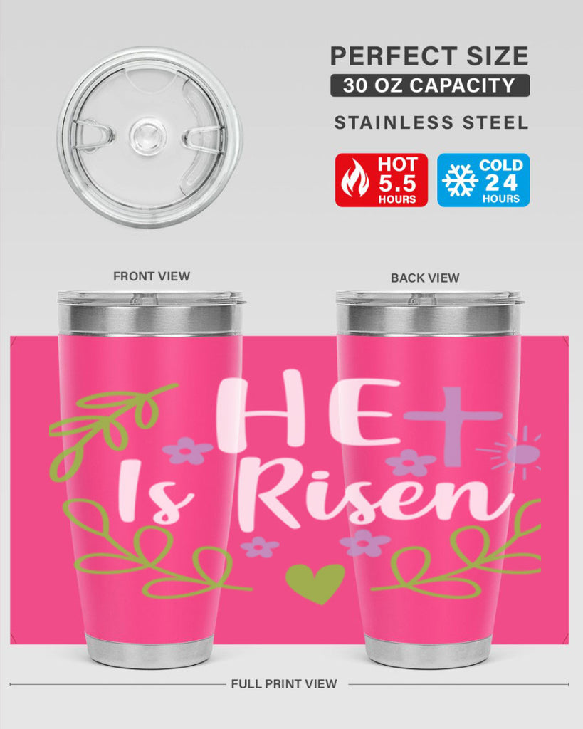 he is risen 79#- easter- Tumbler