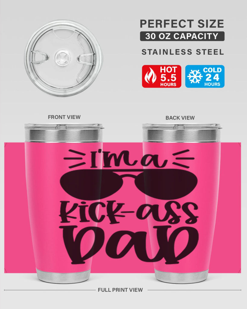 im a kickass dad 35#- fathers day- Tumbler