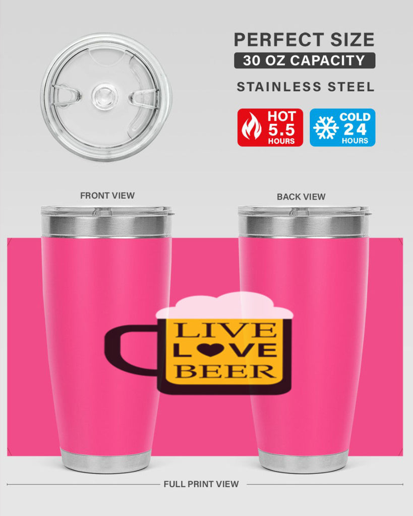 live love beer 63#- beer- Tumbler