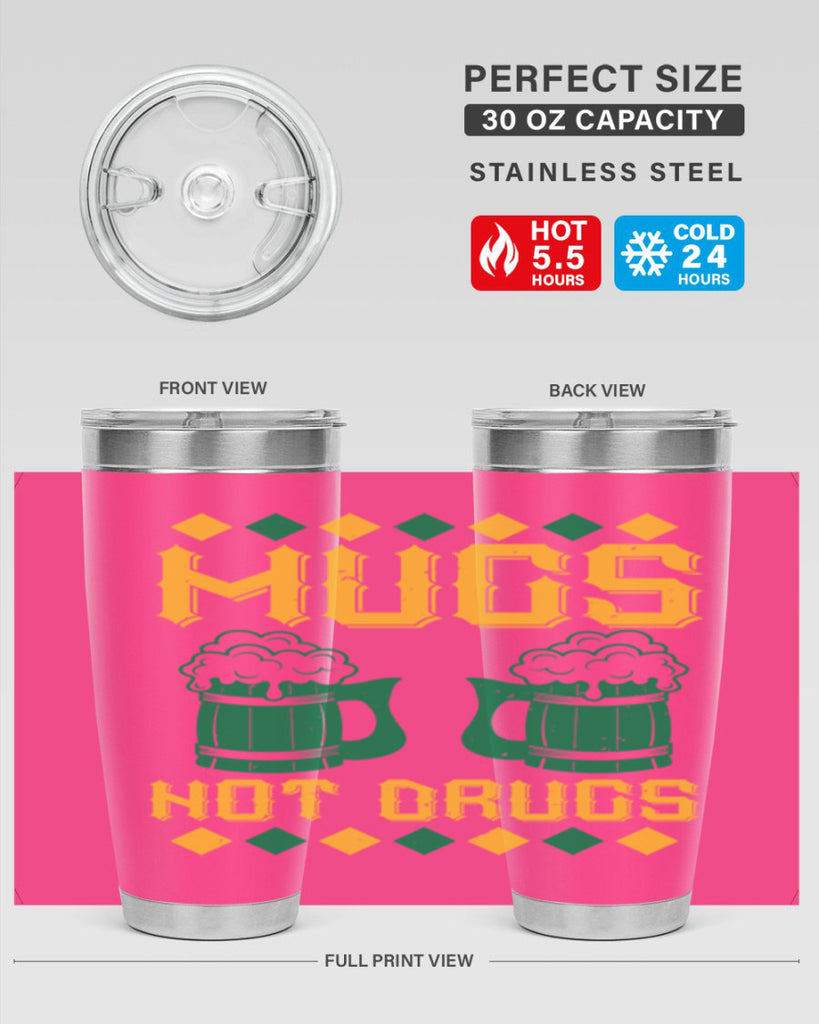 mugs not drugs 59#- beer- Tumbler