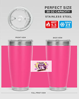 owl 18#- owl- Tumblers