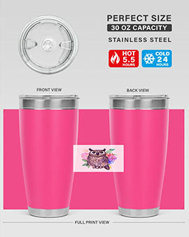 owl 3#- owl- Tumblers