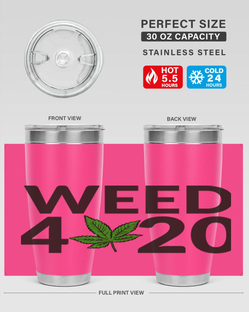 weed 420 282#- marijuana- Tumbler