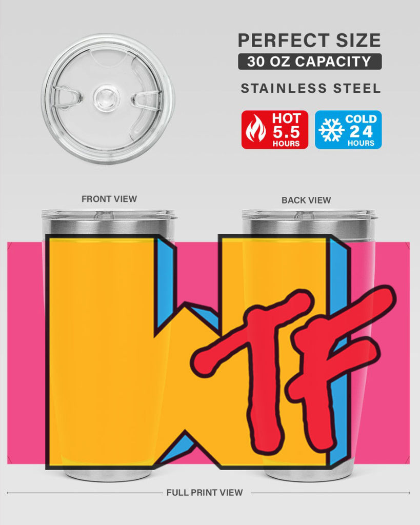 wtf 8#- black words phrases- Cotton Tank