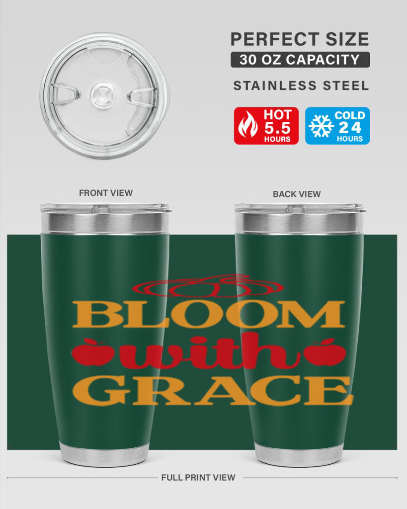 Bloom with grace 82#- spring- Tumbler