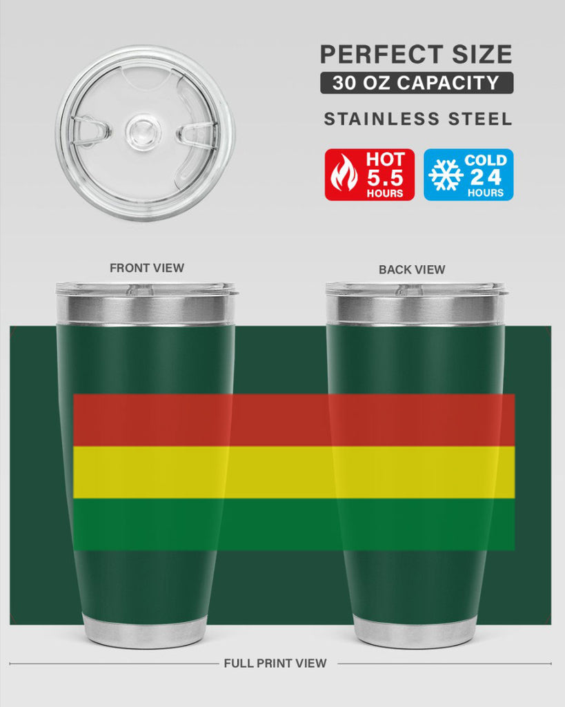 Bolivia 177#- world flags- Tumbler