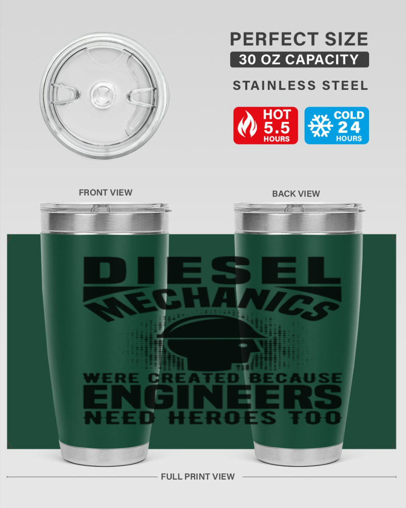 Diesel mechanics Style 19#- engineer- tumbler