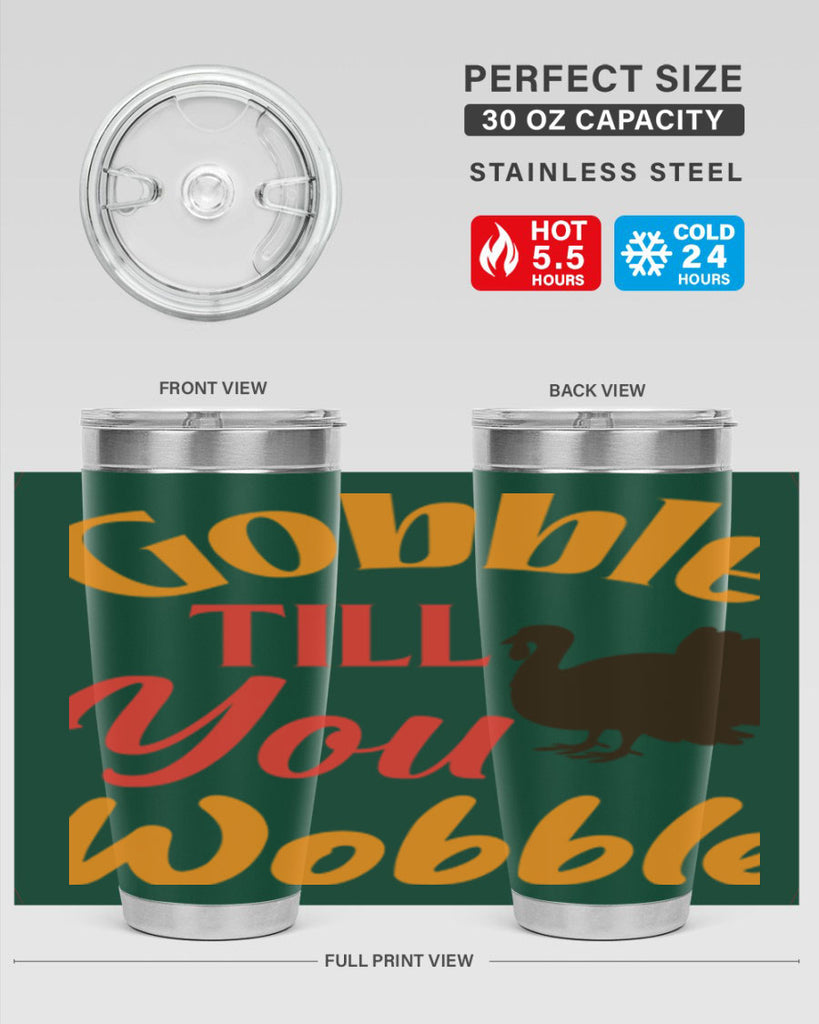 Gobble Till You Wobble 204#- fall- Tumbler