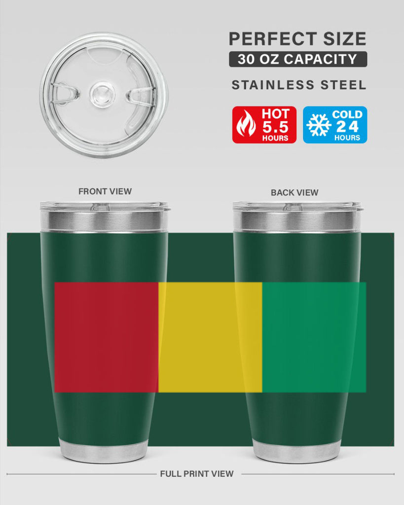 Guinea 127#- world flags- Tumbler
