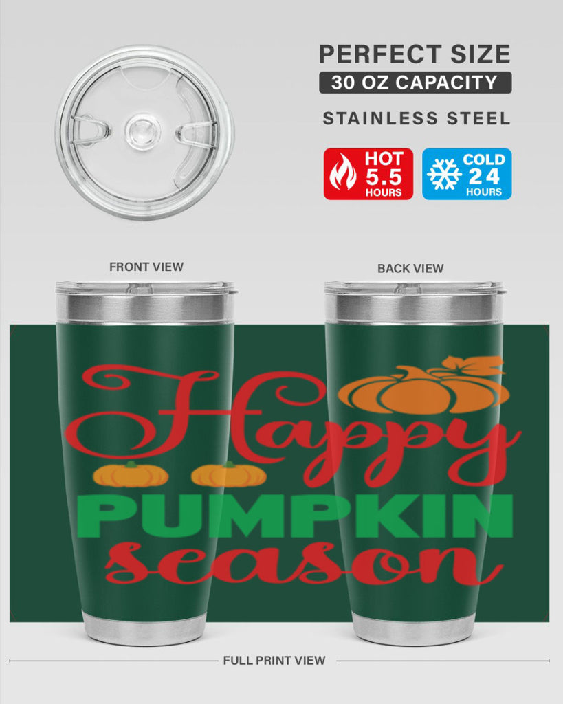 HAPPYPUMPKINSEASON 257#- fall- Tumbler