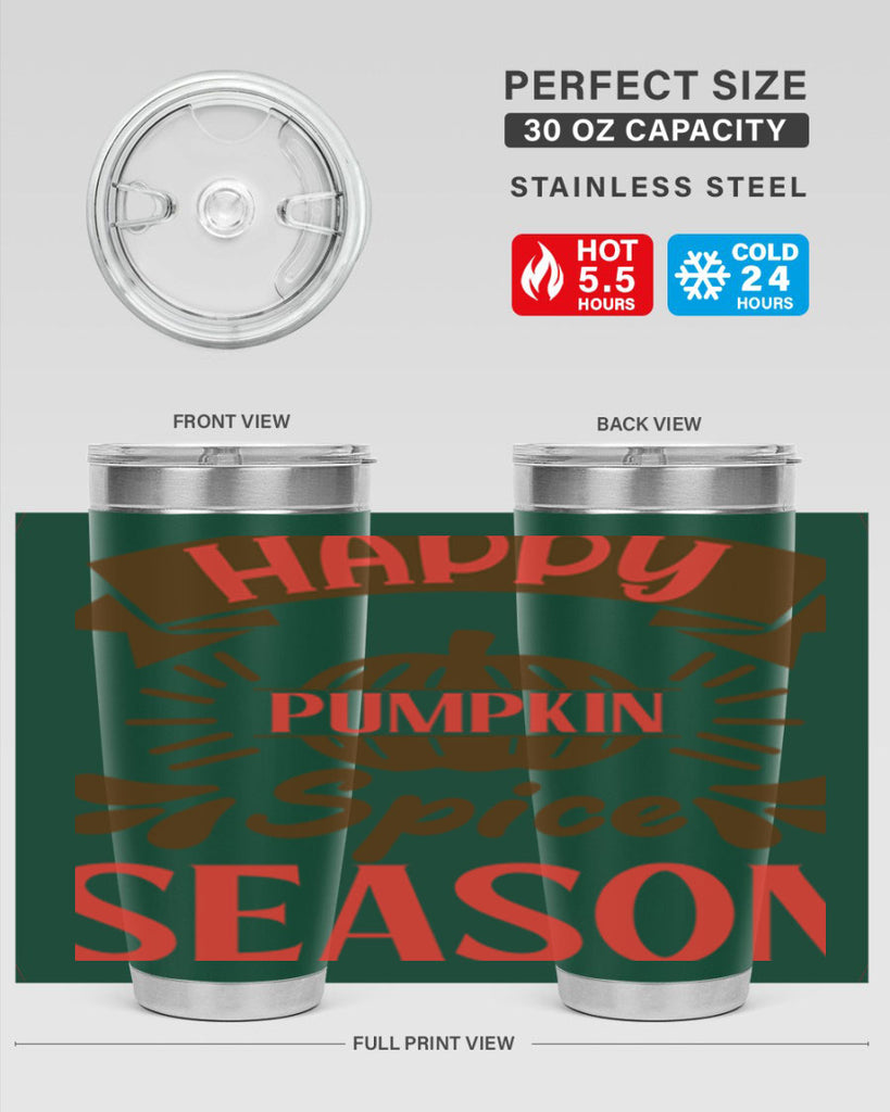Happy Pumpkin Spice Season 246#- fall- Tumbler