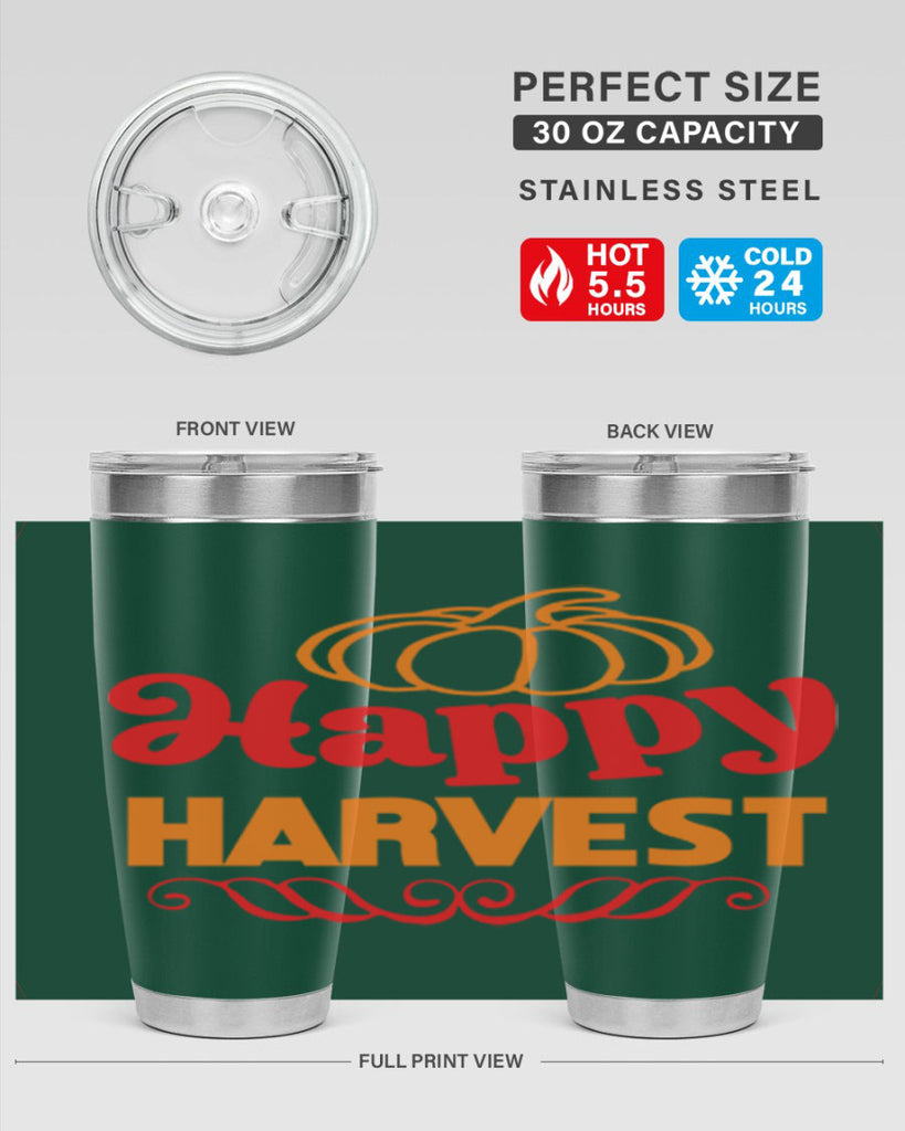 HappyHarvest 256#- fall- Tumbler