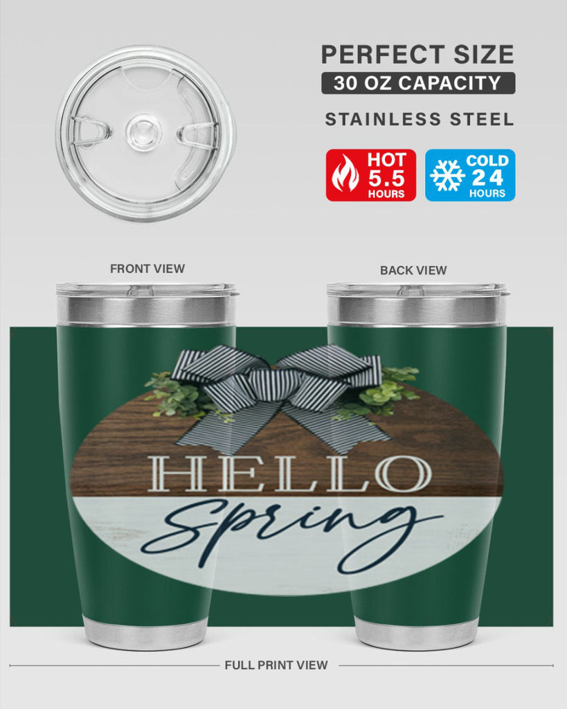 Hello Spring basic Mockup187#- spring- Tumbler