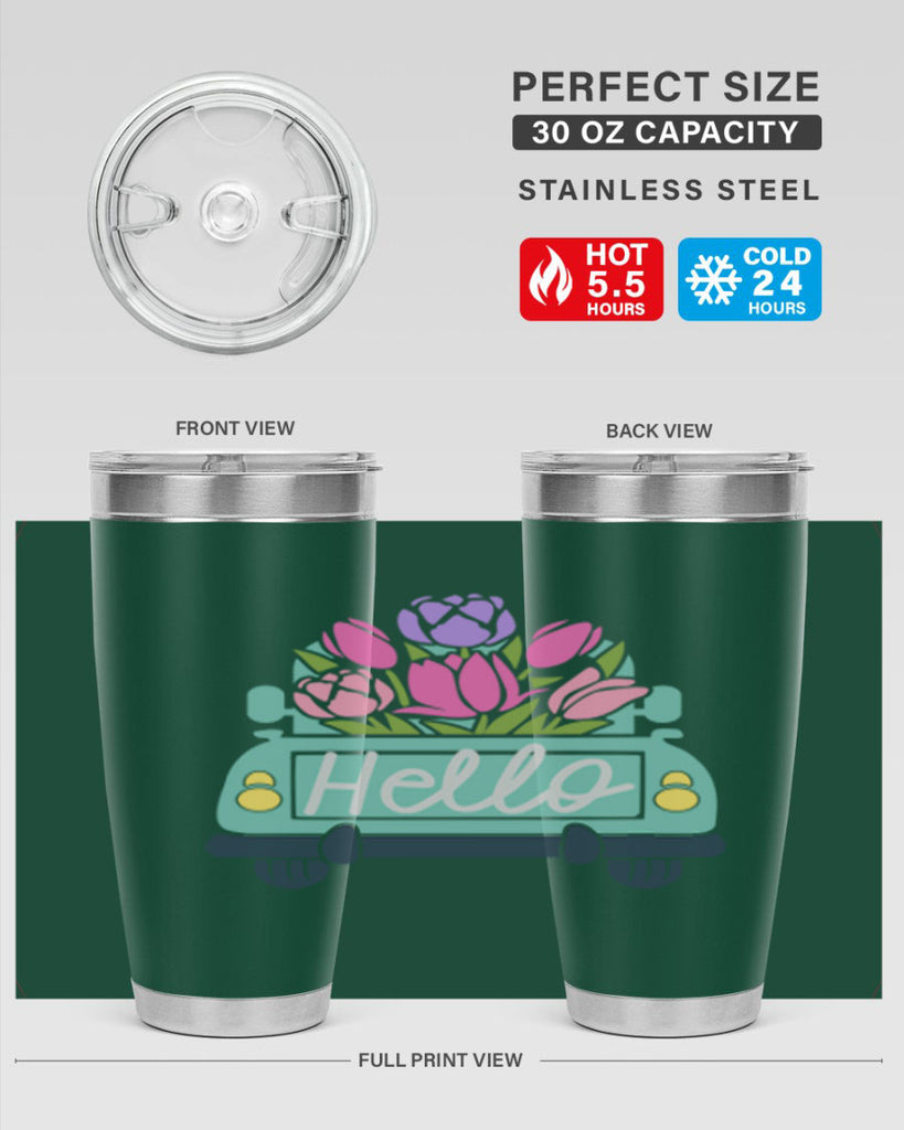 Hello Truck218#- spring- Tumbler