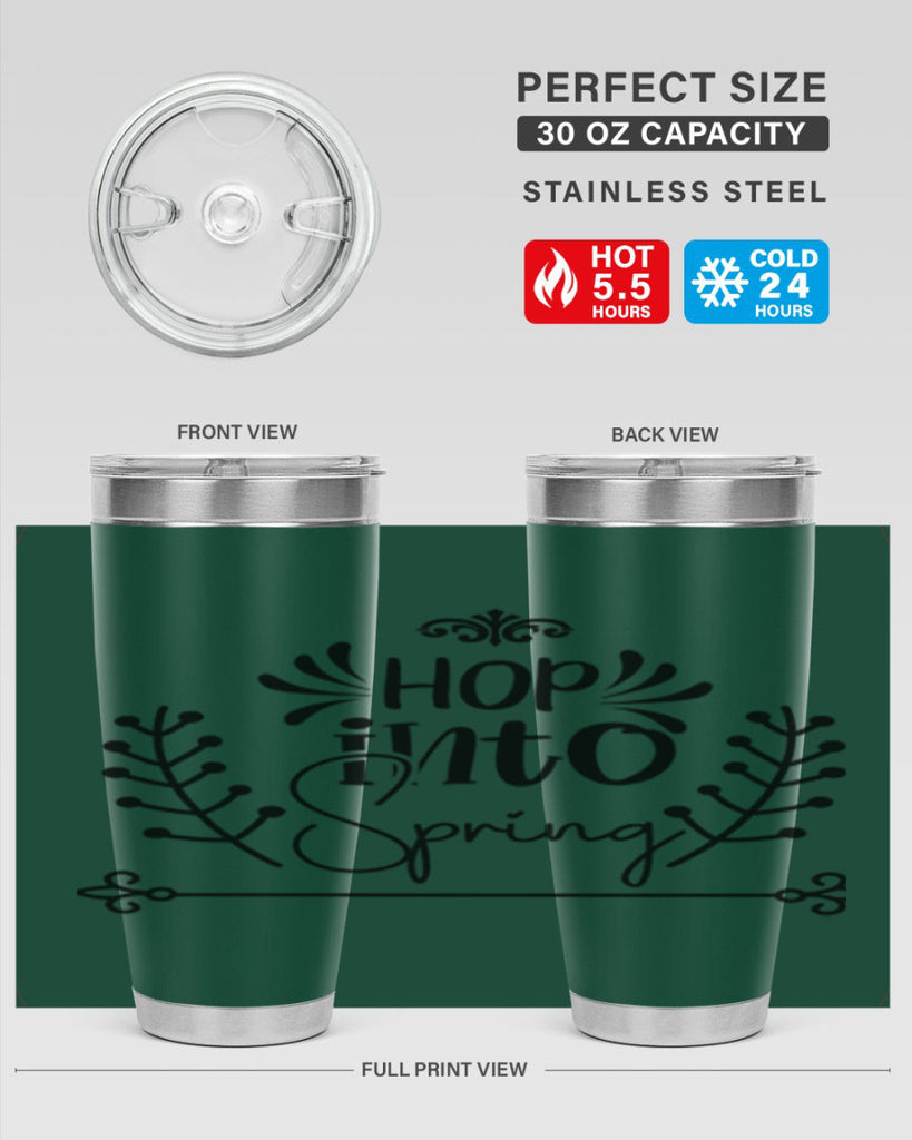 Hop into Spring 248#- spring- Tumbler