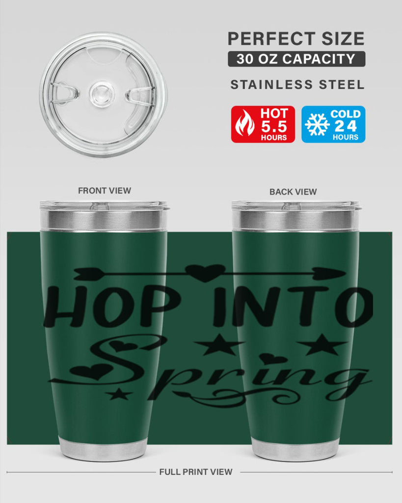 Hop into Spring 249#- spring- Tumbler