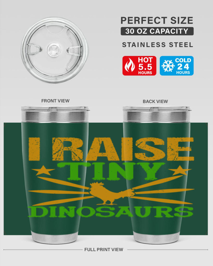 I raise tiny dinosaurs 52#- farming and gardening- Tumbler