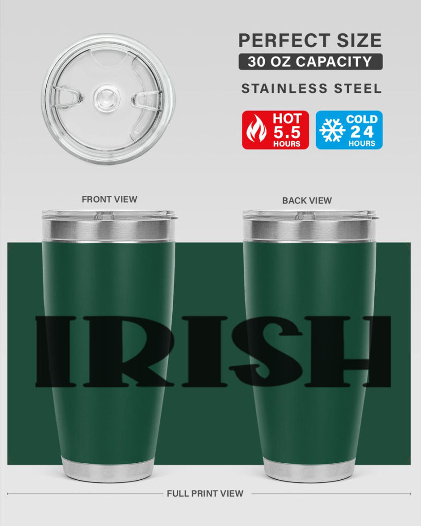 Irish Style 77#- St Patricks Day- Tumbler