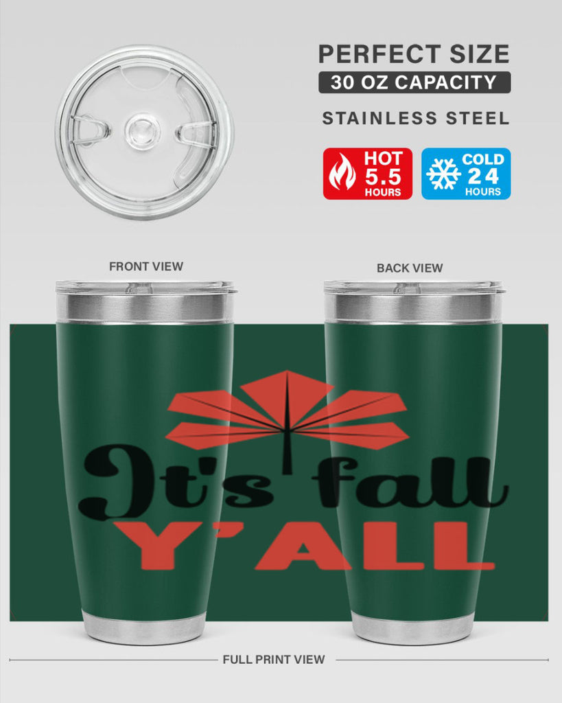 Its fall yall 373#- fall- Tumbler