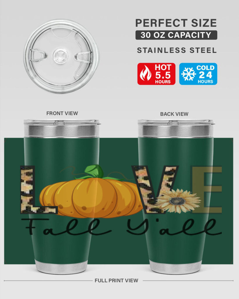 Love FALL YAll 410#- fall- Tumbler