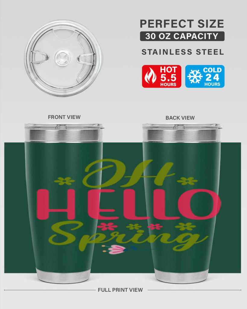 Oh Hello Spring 360#- spring- Tumbler