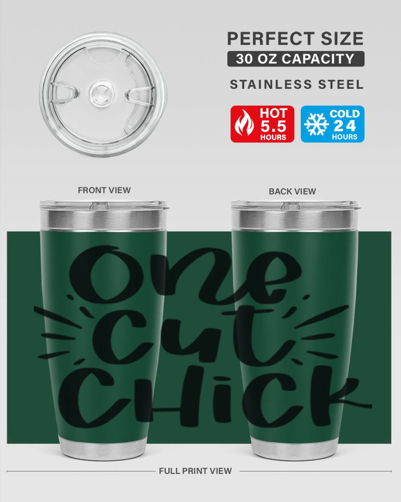 One cut chick  388#- spring- Tumbler