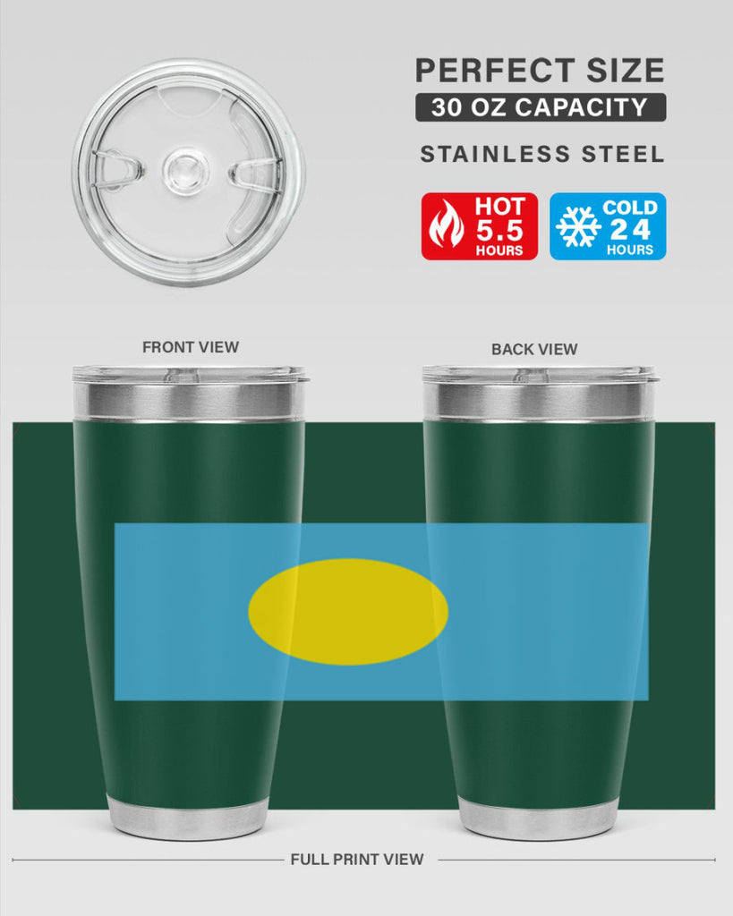 Palau 65#- world flags- Tumbler