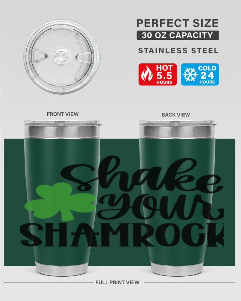 Shake Your Shamrock Style 33#- St Patricks Day- Tumbler