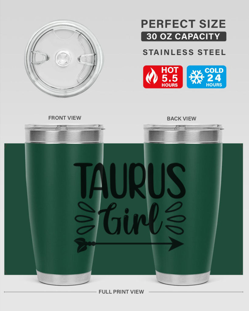 Taurus girl 500#- zodiac- Tumbler