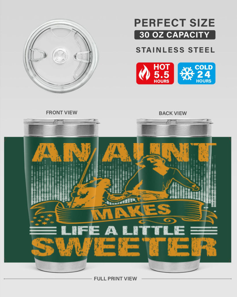 an aunt makes life a little sweeter 5#- mothers day- Tumbler
