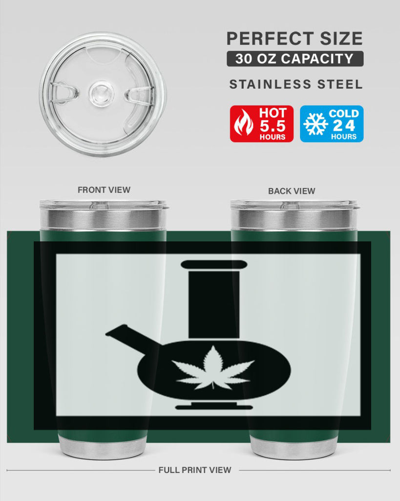 cannabis art 43#- marijuana- Tumbler