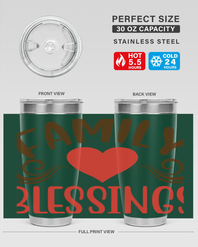 family blessings 169#- fall- Tumbler
