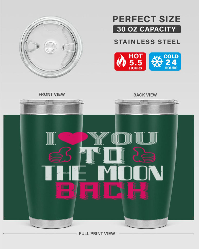 ilove you to the moon beach 49#- valentines day- Tumbler