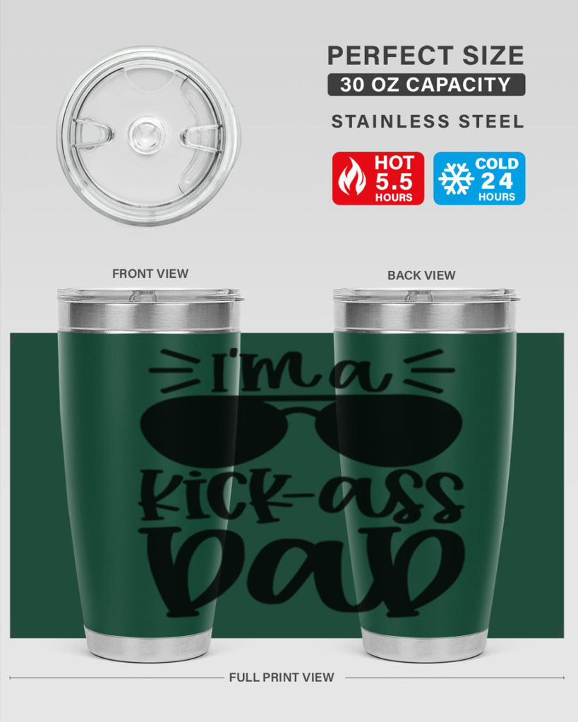 im a kickass dad 35#- fathers day- Tumbler