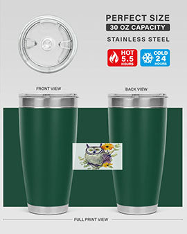 owl 4#- owl- Tumblers