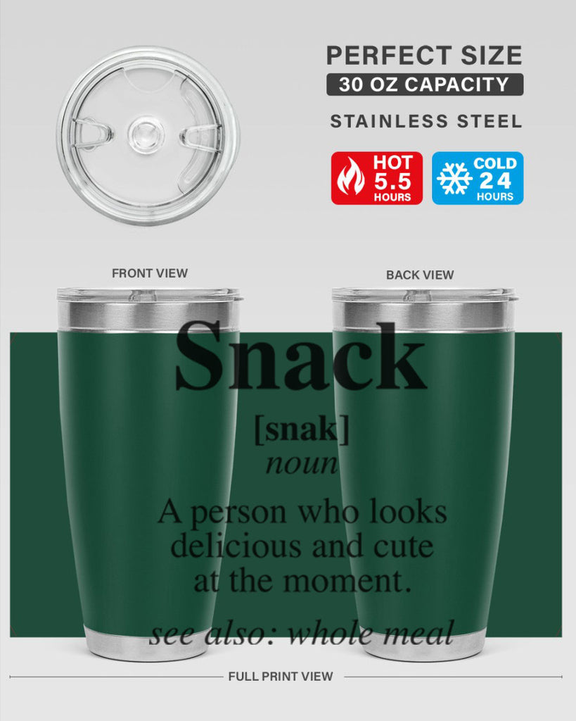 snack definition 29#- black words phrases- Cotton Tank