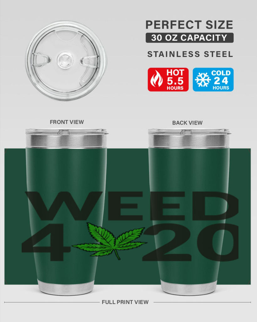 weed 420 282#- marijuana- Tumbler