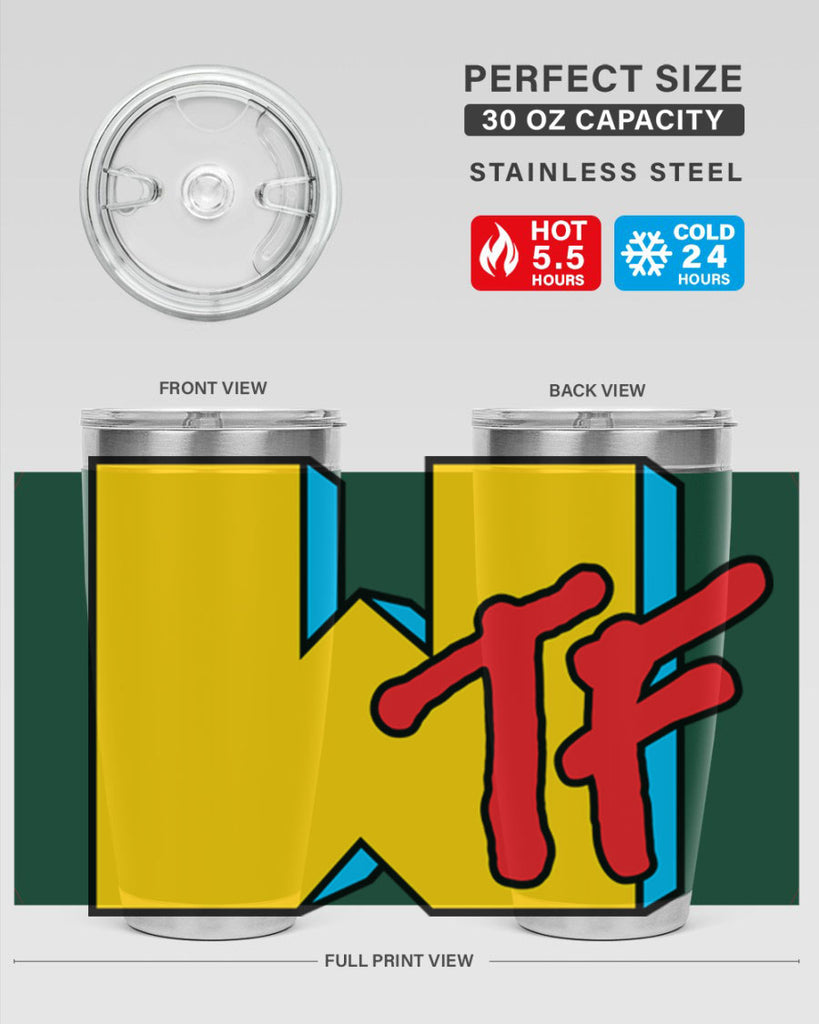 wtf 8#- black words phrases- Cotton Tank