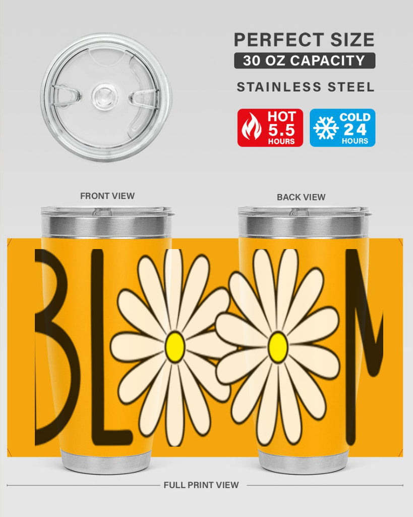 Bloom flowers72#- spring- Tumbler
