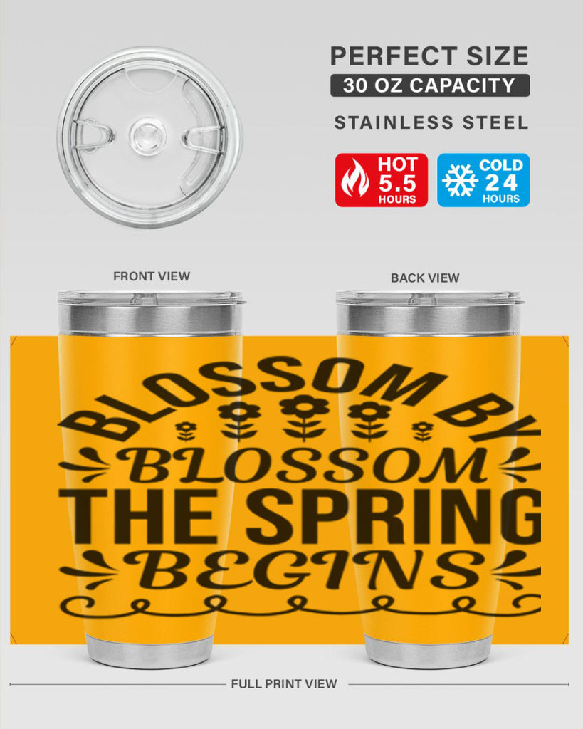 Blossom by blossom the spring 93#- spring- Tumbler