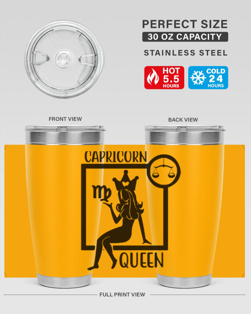 Capricorn queen 194#- zodiac- Tumbler