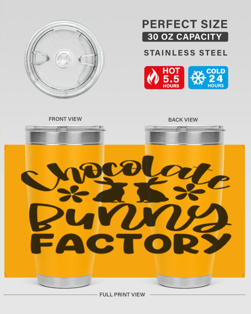 Chocolate bunny factory  110#- spring- Tumbler